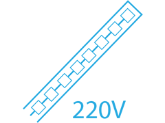 ruban led 220v